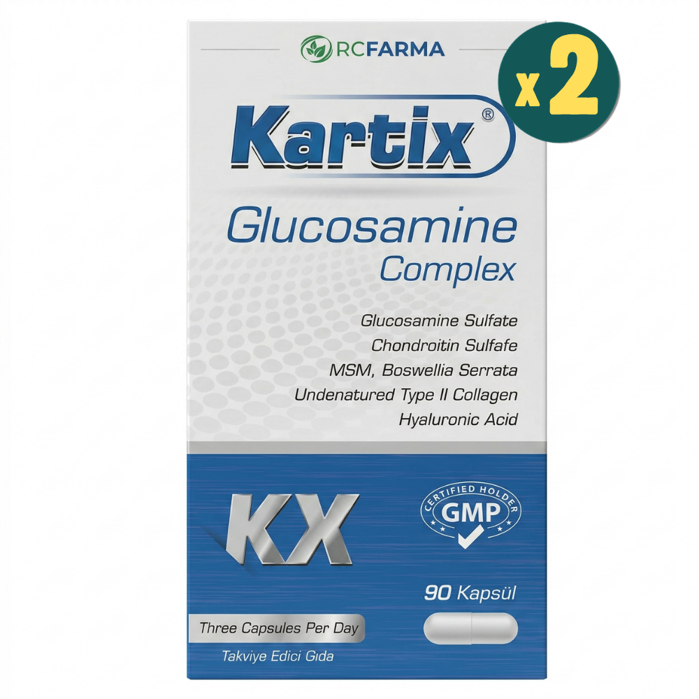 Kartix Glucosamine Complex 90 Kapsül 2 Adet Fiyatları - Modern Eczane