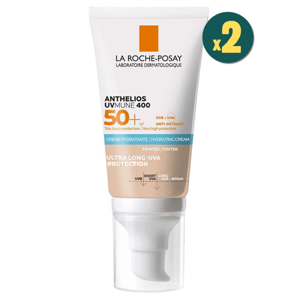 La Roche Posay Anthelios Uvmune 400 Tinted SPF50+ 50 ml 2 Adet Fiyatları - Modern Eczanesi