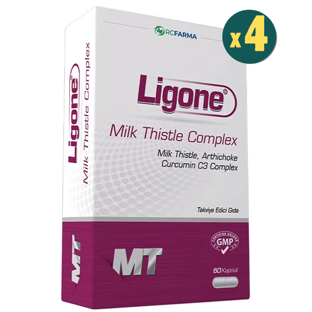 Ligone Milk Thistle Complex 60 Kapsül 4 Adet Fiyatları - Modern Eczane