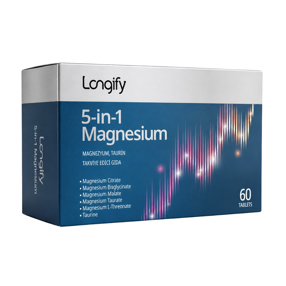 Longify 5 in 1 Magnesium 60 Tablet Fiyatları - Modern Eczane