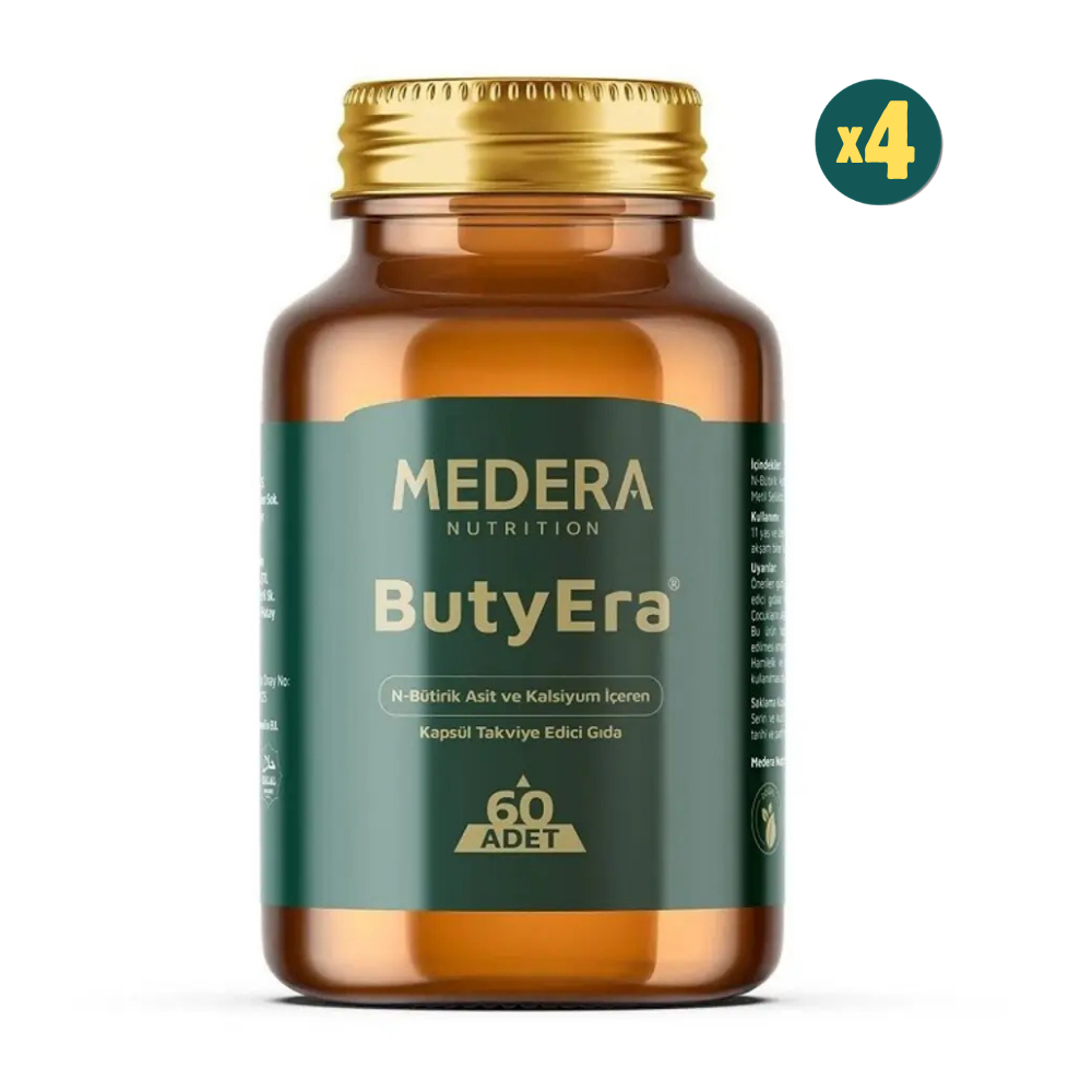 Medera Nutrition ButyEra 60 Kapsül 4 Adet Fiyatları - Modern Eczane
