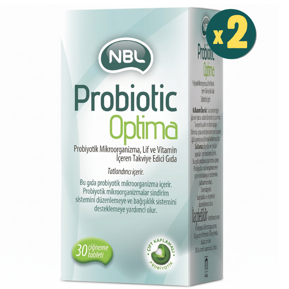 NBL Probiotic Optima 30 Çiğneme Tableti 2 Adet Fiyatları - Modern Eczane