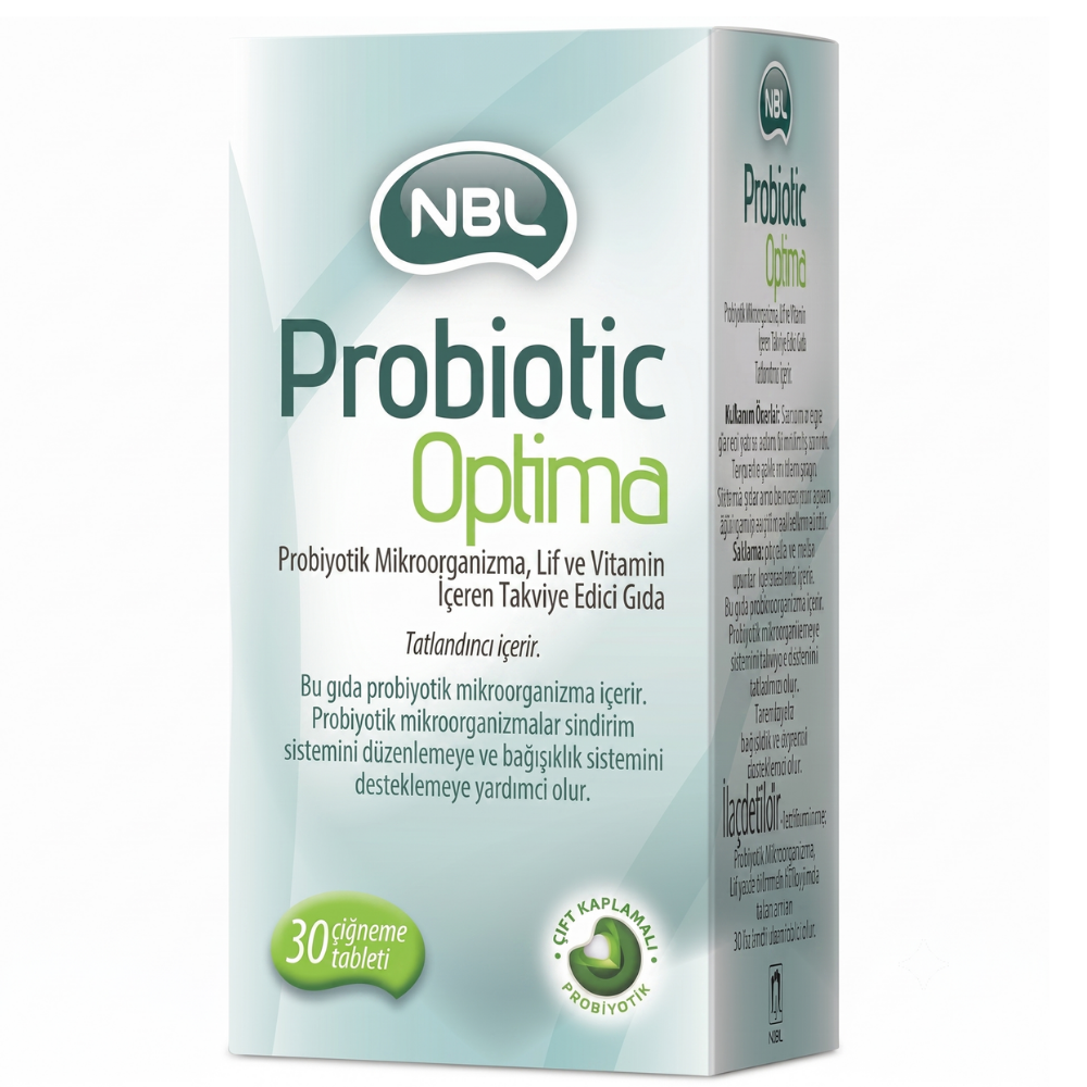 NBL Probiotic Optima 30 Çiğneme Tableti Fiyatları - Modern Eczane