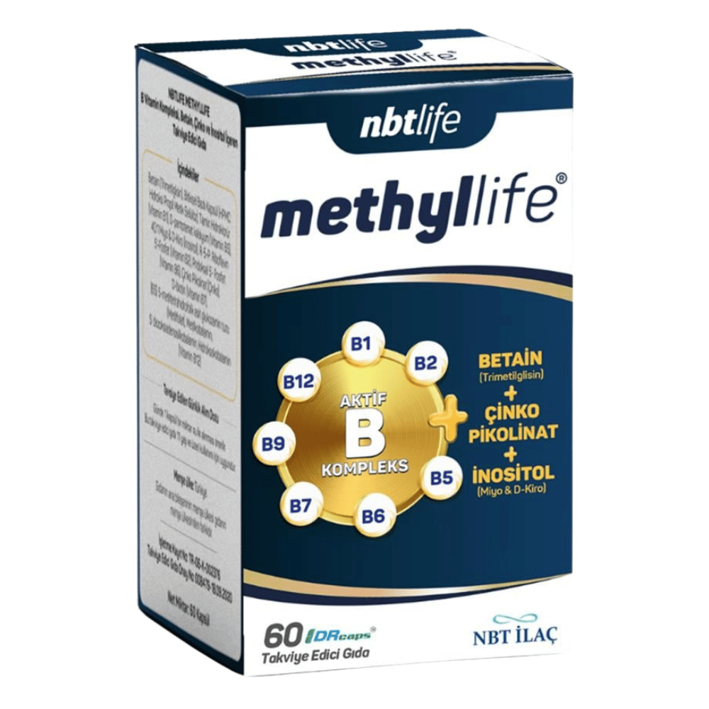 NBT Life Methyllife 60 Kapsül Fiyatları - Modern Eczane
