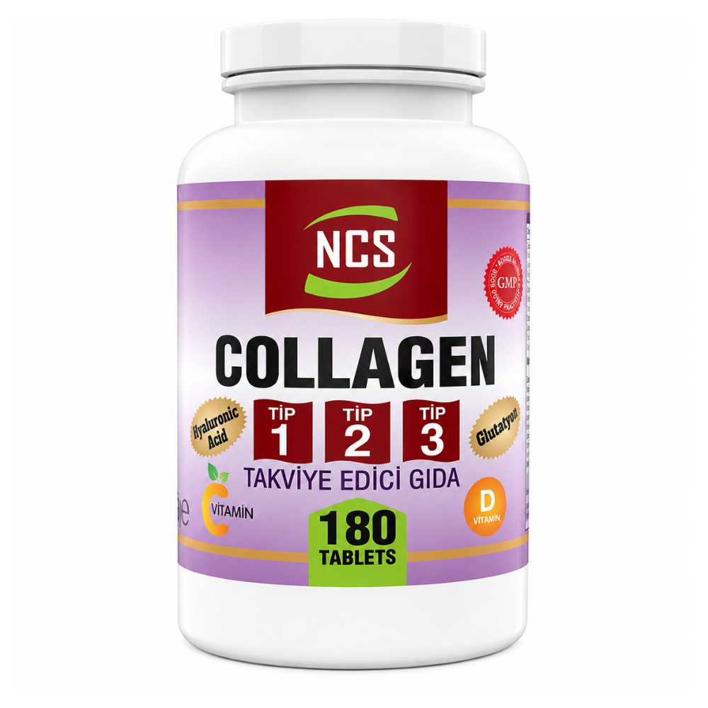 NCS Collagen Tip 1-2-3 Glutatyon 180 Tablet Fiyatları - Modern Eczane