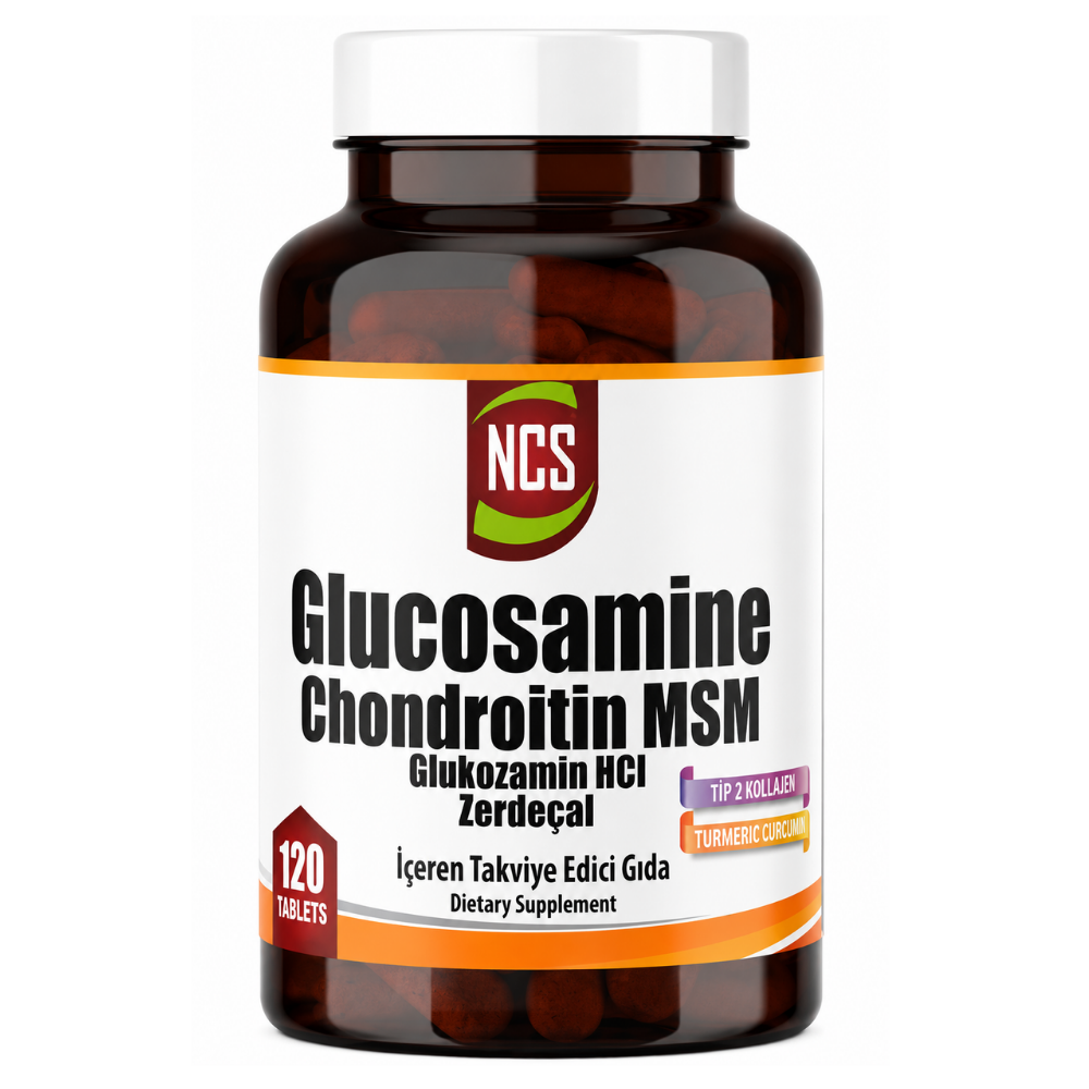 NCS Glucosamine Chondroitin MSM Type II Turmeric 120 Tablet Fiyatları - Modern Eczane