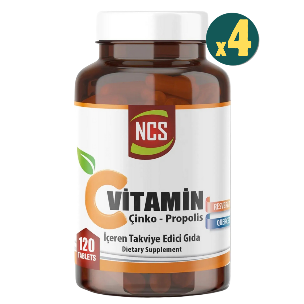 Ncs Propolis Çinko Vitamin C 120 Tablet 4 Adet Fiyatları - Modern Eczane