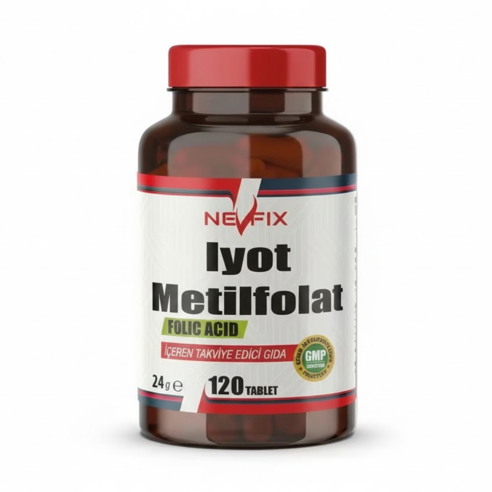 Nevfix İyot & Metilfolat İyodine Folik Asit 120 Tablet Fiyatlararı - Modern Eczane
