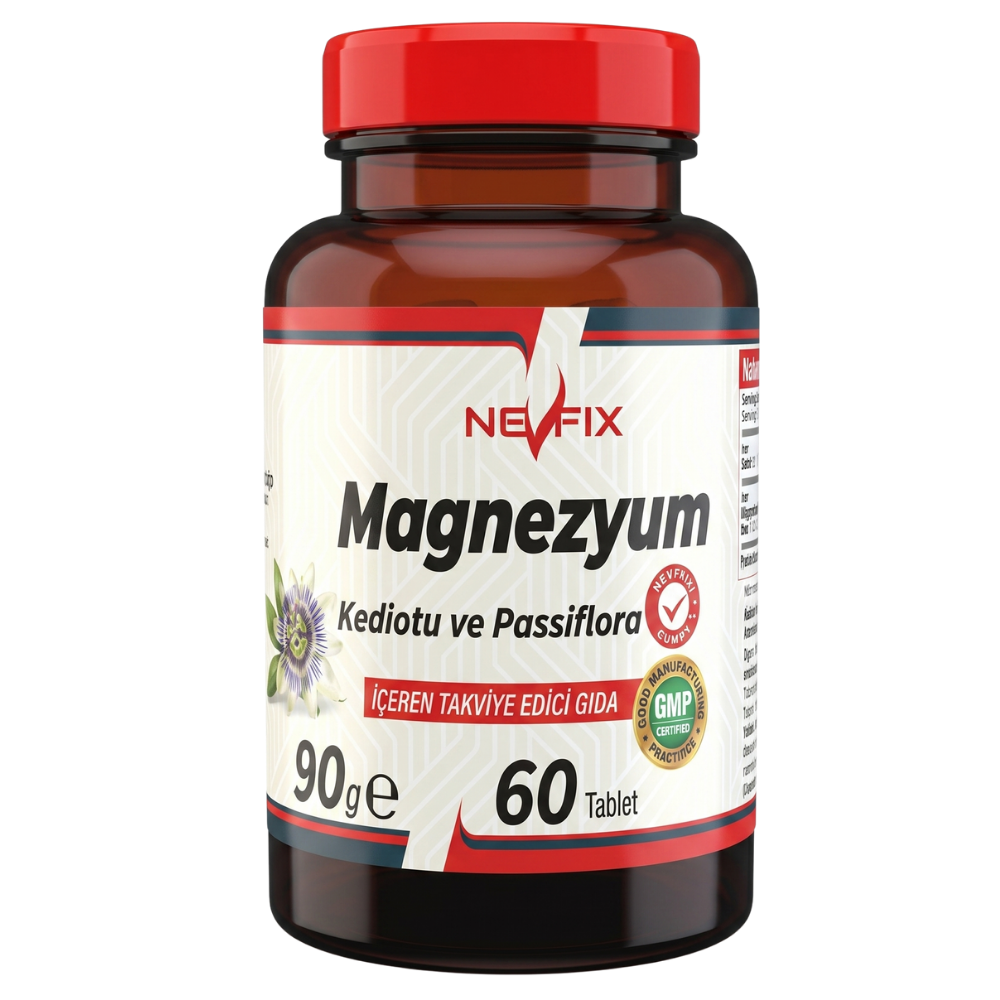 Nevfix Magnezyum Passiflora 60 Tablet Fiyatları - Modern Eczane