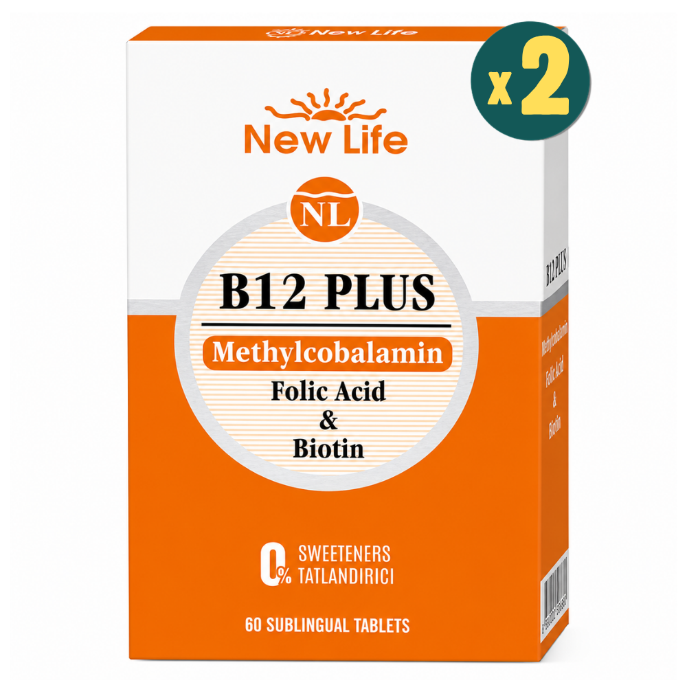 New Life B12 Plus Methylcobalamin 60 Tablet 2 Adet Fiyatları - Modern Eczane