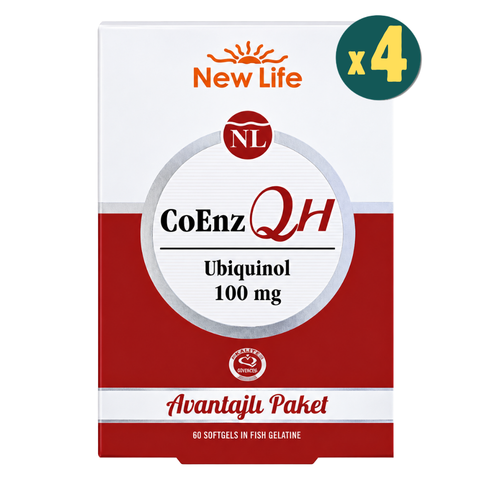 New Life CoenzQH 60 Softjel 4 Adet Fiyatları - Modern Eczane