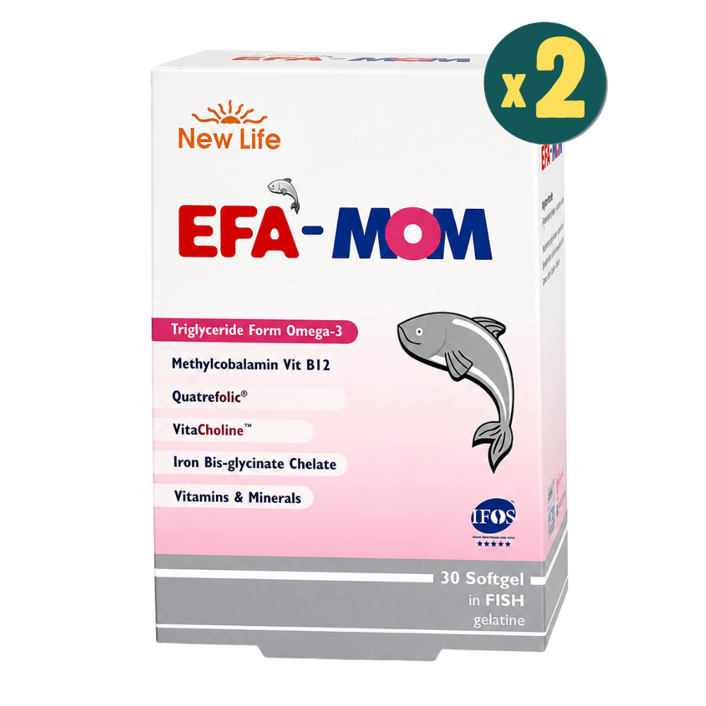 New Life EFA Mom 30 Kapsül 2 Adet Fiyatları - Modern Eczane