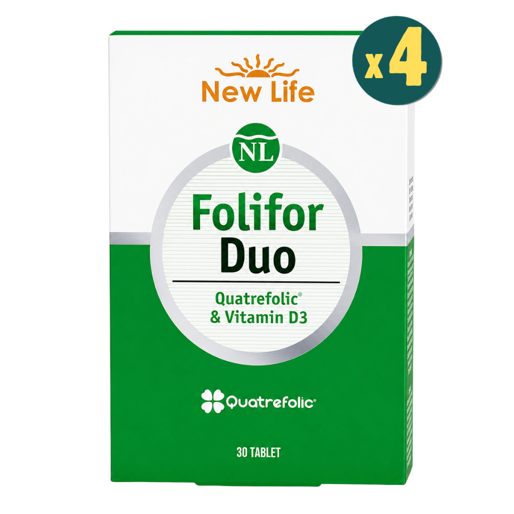 New Life Folifor Duo 30 Tablet 4 Adet  Fiyatları - Modern Eczane