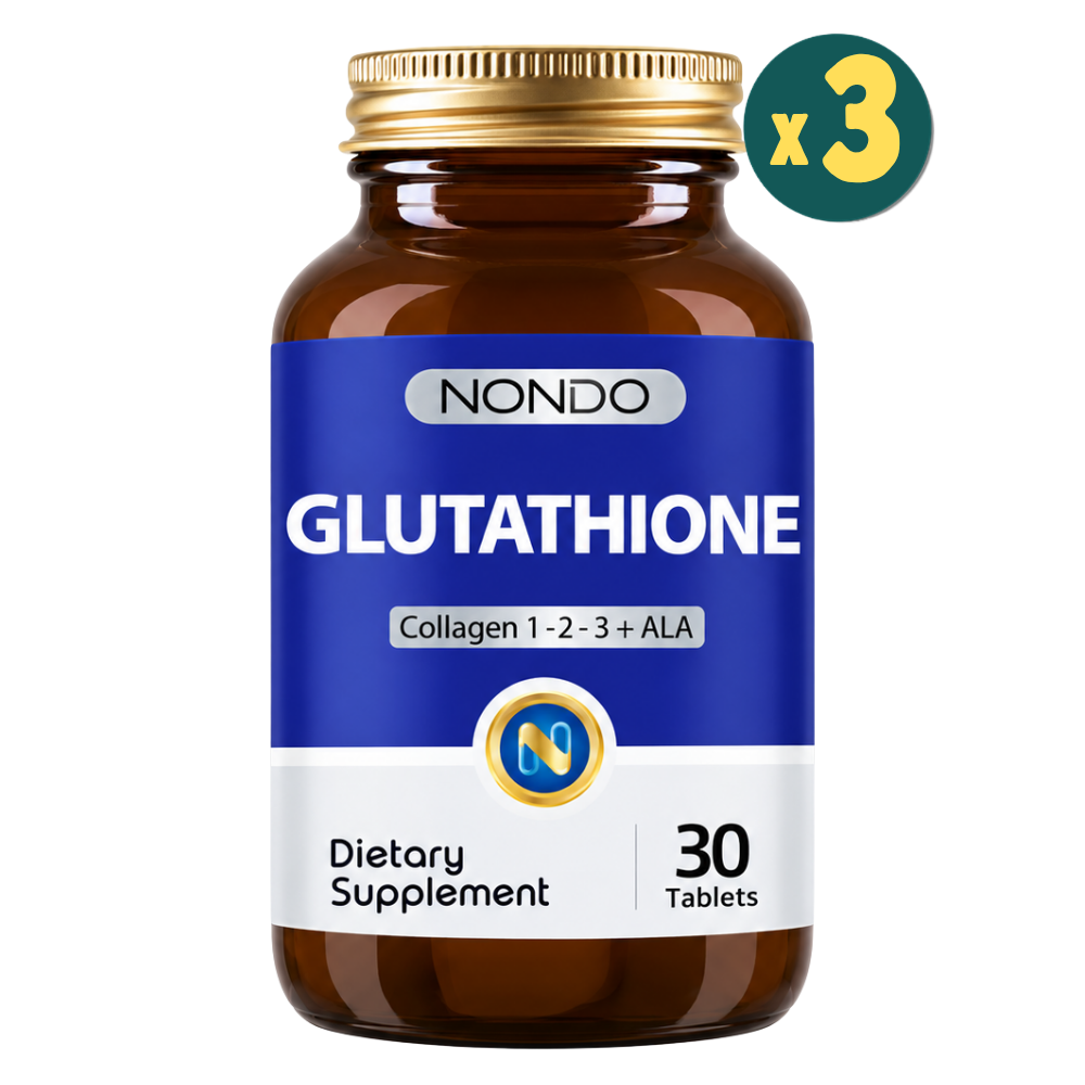 Nondo Glutathione 30 Tablet 3 Adet Fiyatları - Modern Eczane