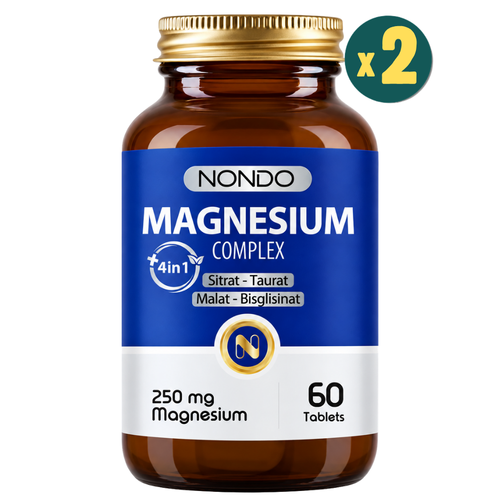 Nondo Magnezyum Complex 60 Tablet 2 Adet Fiyatları - Modern Eczane