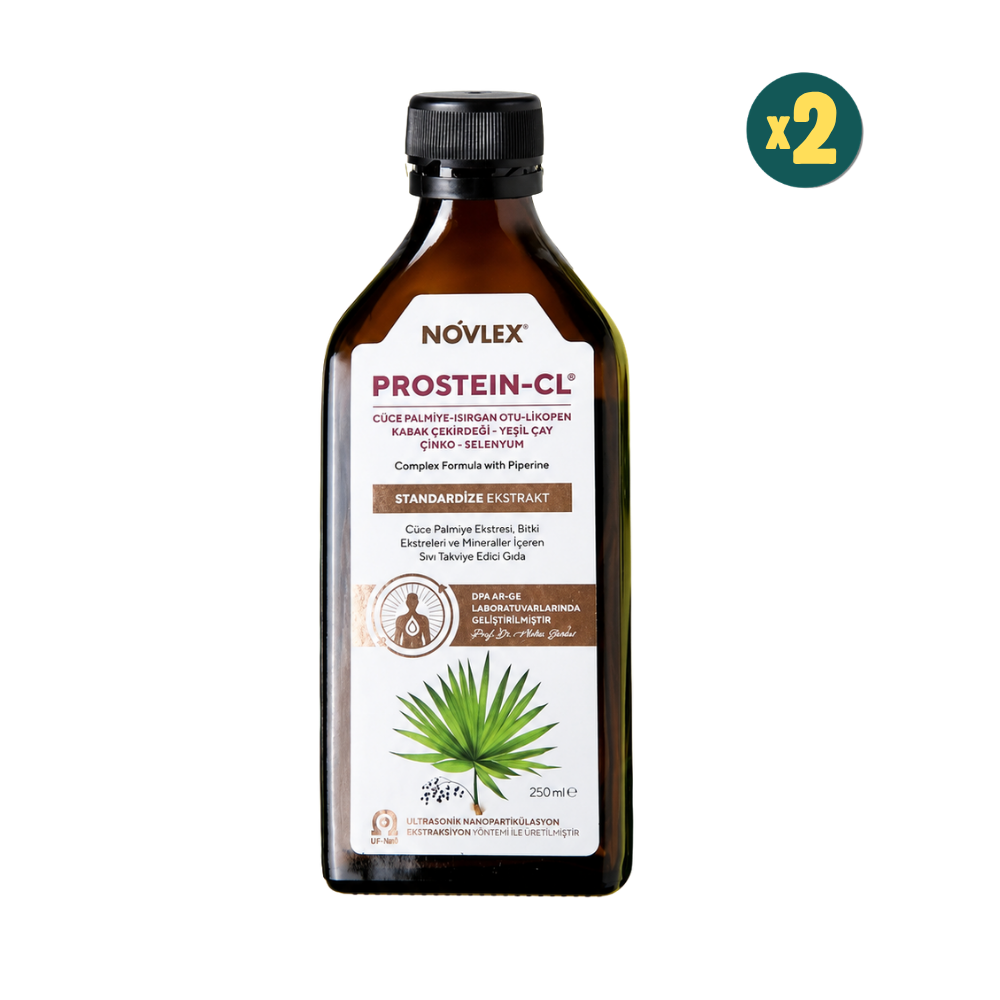 Novlex Prosteın-Cl Cüce Palmiye ve Bitki Ekstreleri 250 ml 2 Adet Fiyatları - Modern Eczane