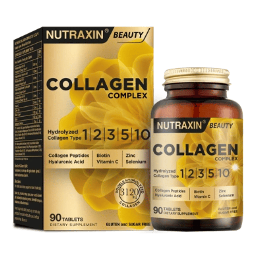 Nutraxin Collagen Complex Tip 1-2-3-5-10 3120 mg 90 Tablet Fiyatları - Modern Eczane