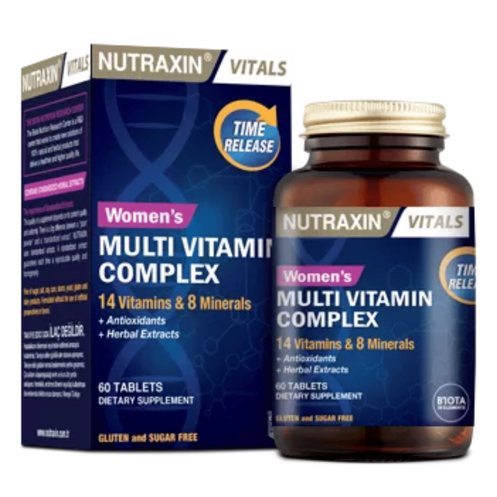Nutraxin Women's Multi Vitamin Complex 60 Tablet Fiyatları - Modern Eczane
