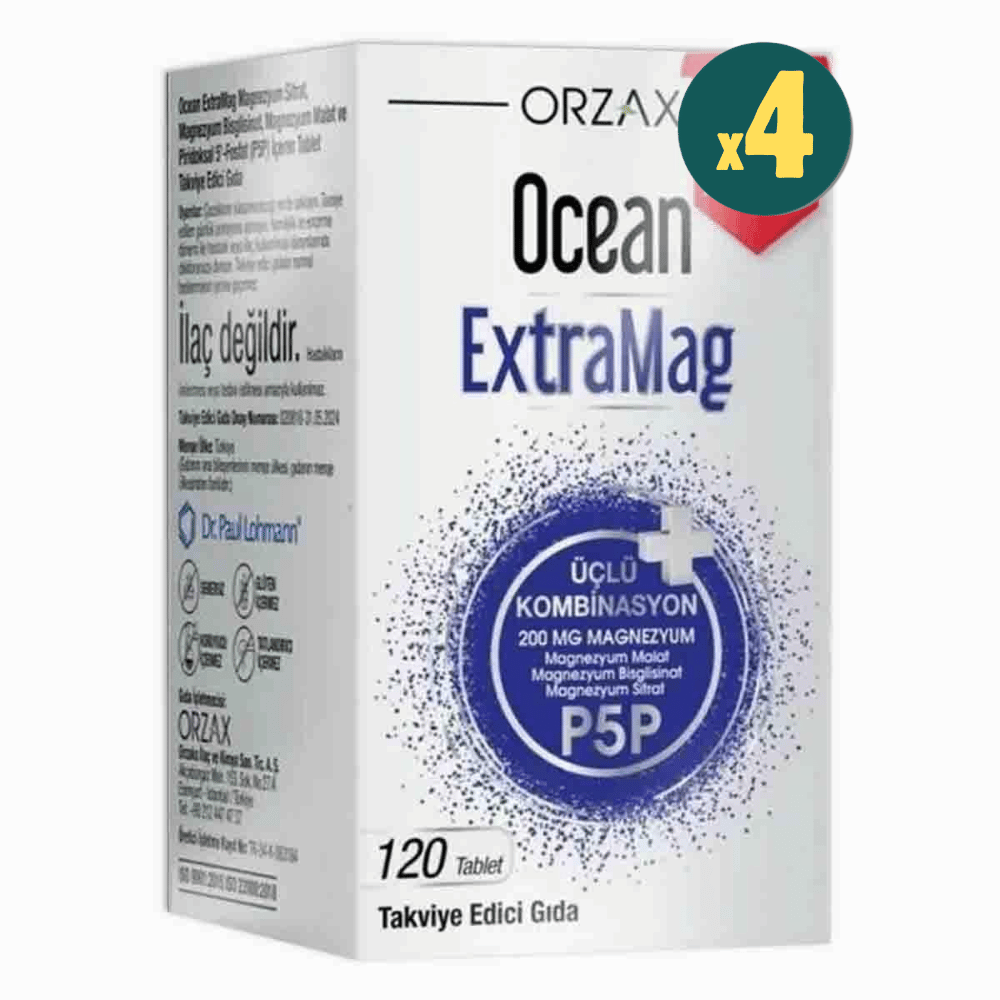 Ocean Extramag 120 Tablet 4 Adet