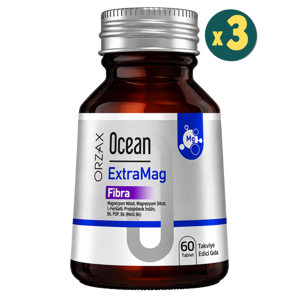 Ocean Extramag Fibra 60 Tablet 3 Adet Fiyatları - Modern Eczane