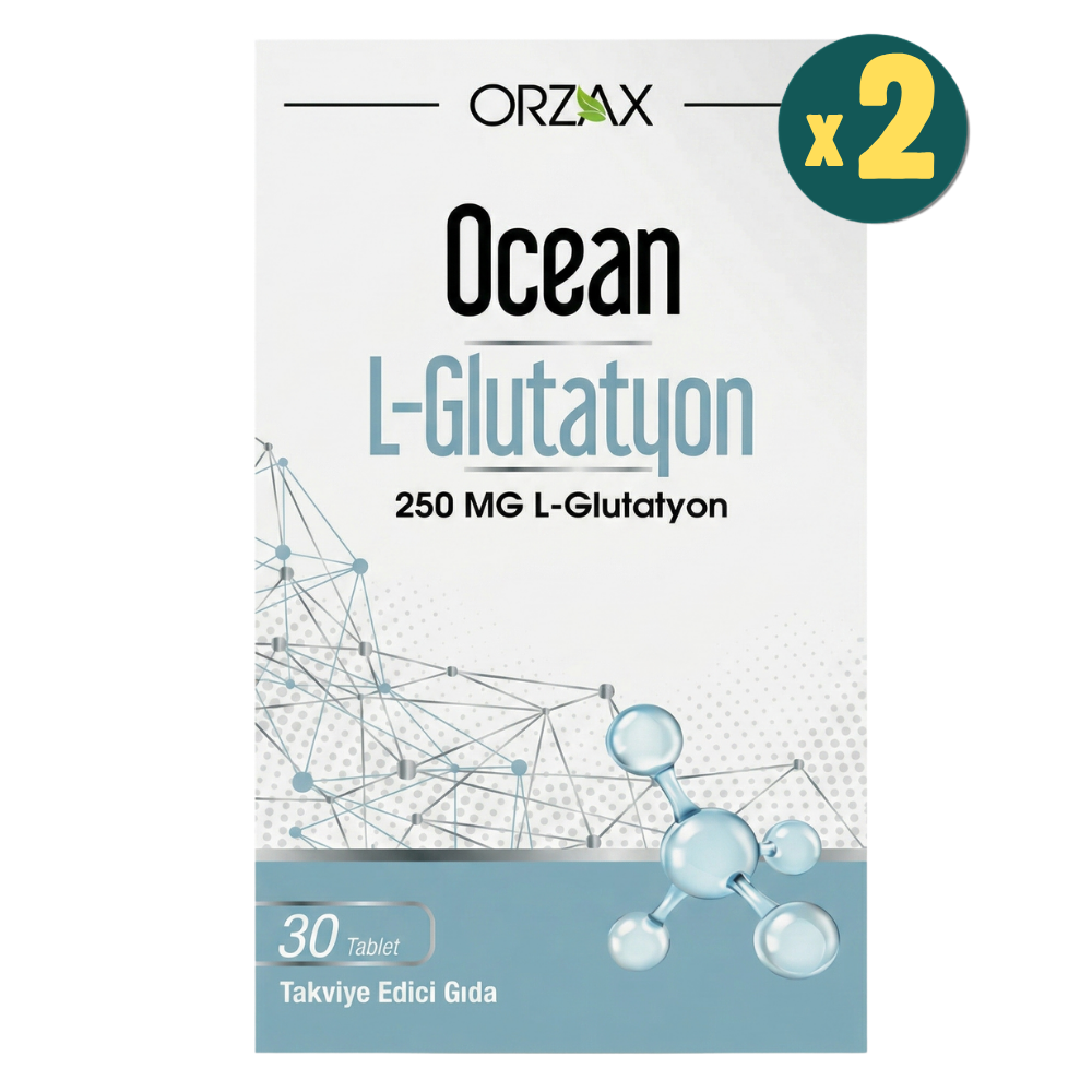 Ocean L-Glutatyon 250 mg 30 Tablet 2 Adet Fiyatları - Modern Eczane