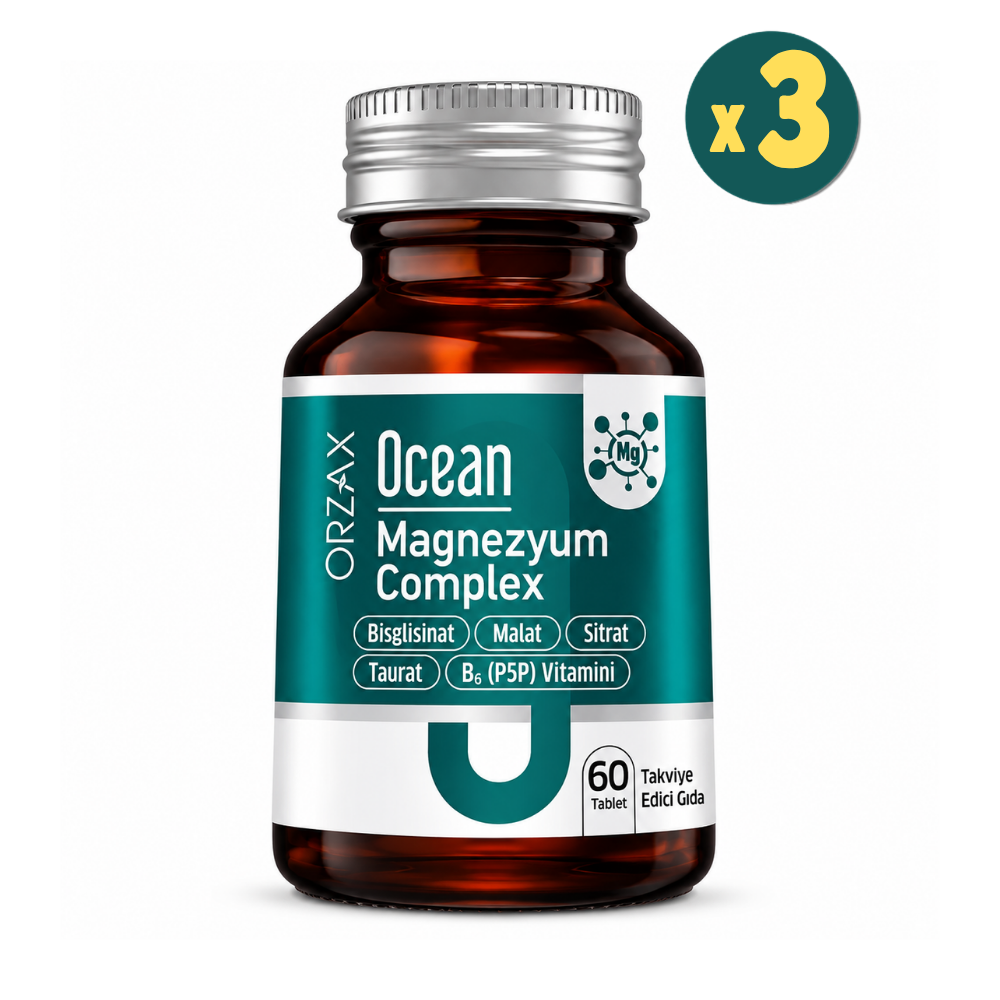 Ocean Magnezyum Complex 60 Tablet 3 Adet Fiyatları - Modern Eczane