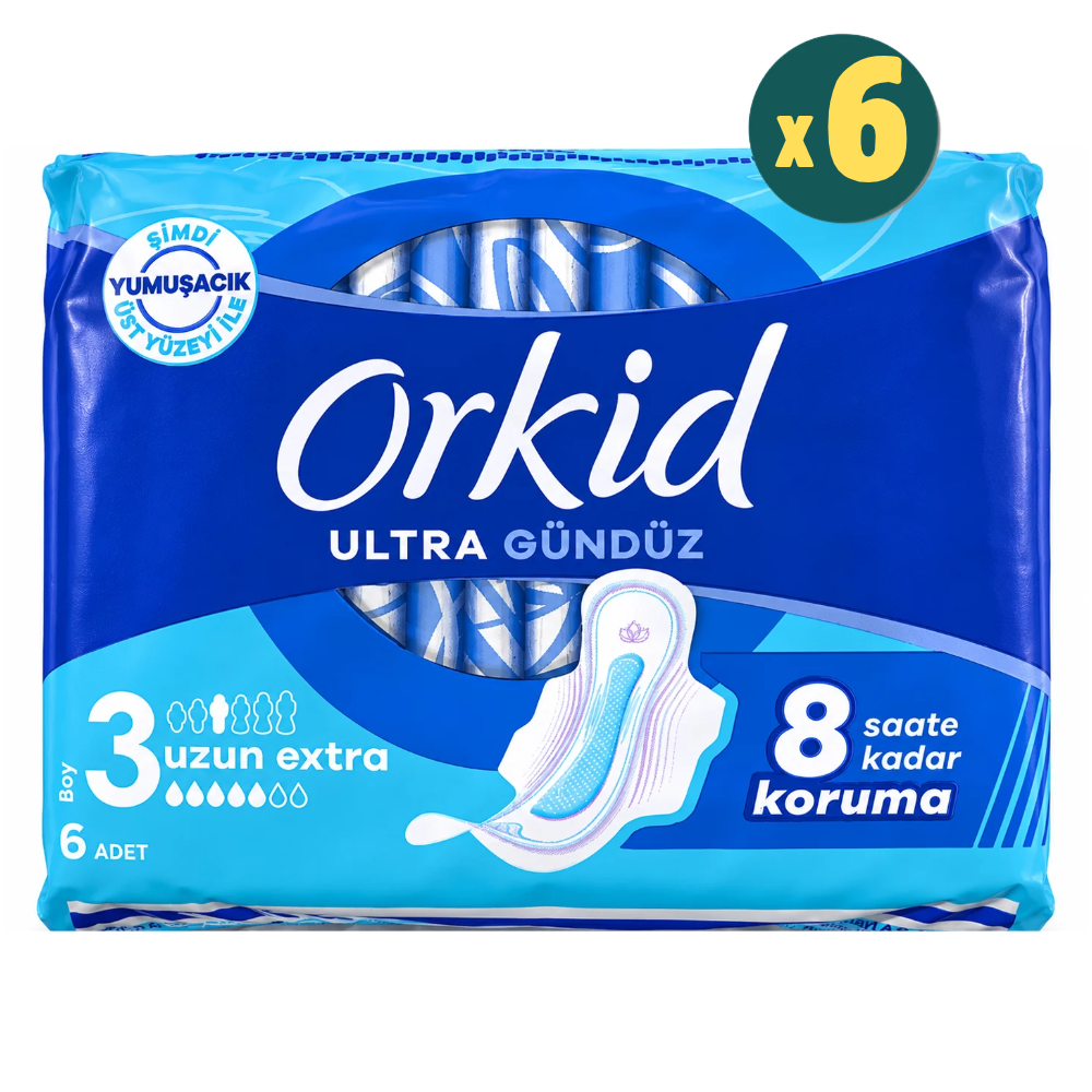Orkid Ultra Gündüz Boy 3 6'lı 6 Adet Fiyatları - Modern Eczane