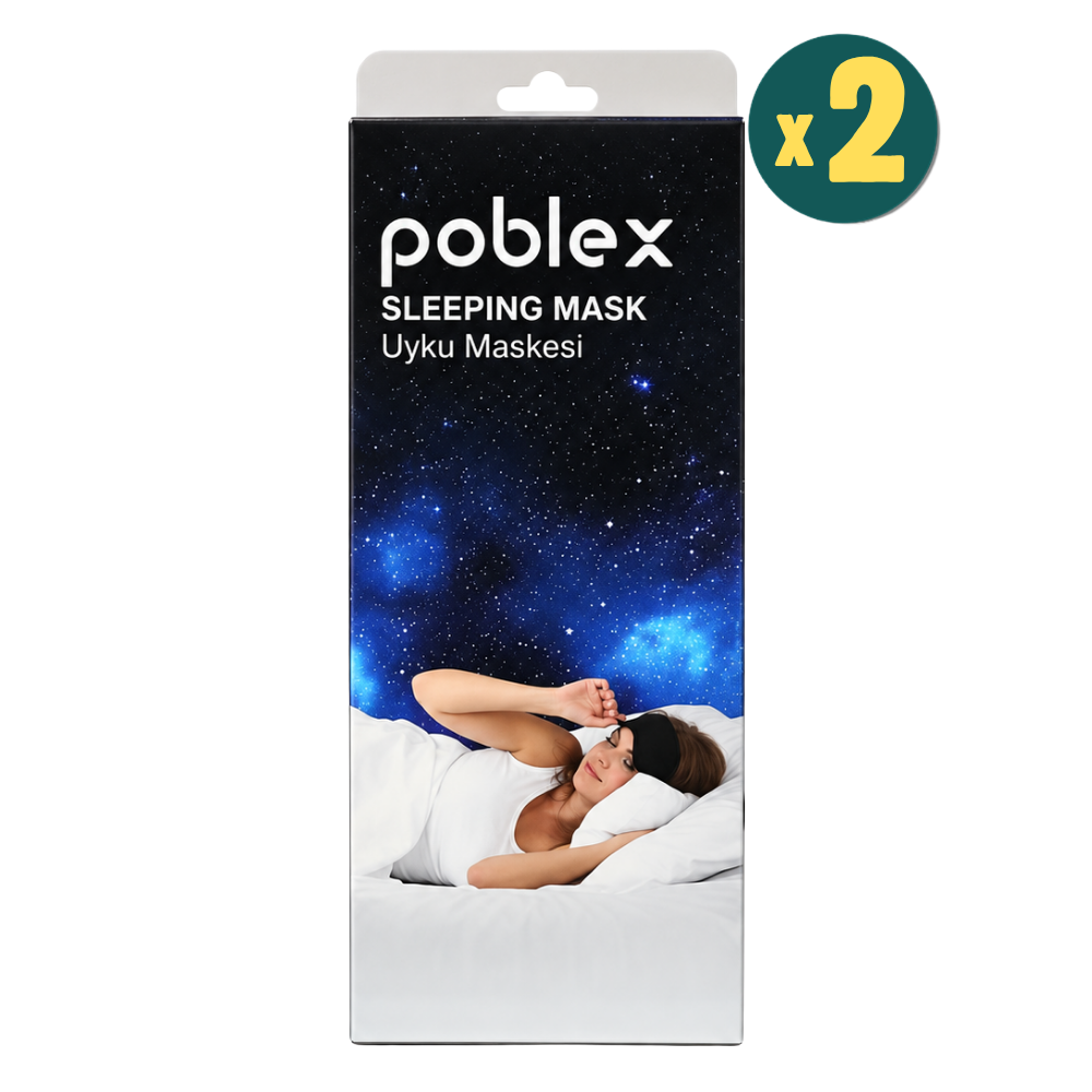 Poblex Uyku Maskesi 2 Adet Fiyatları - Modern Eczane