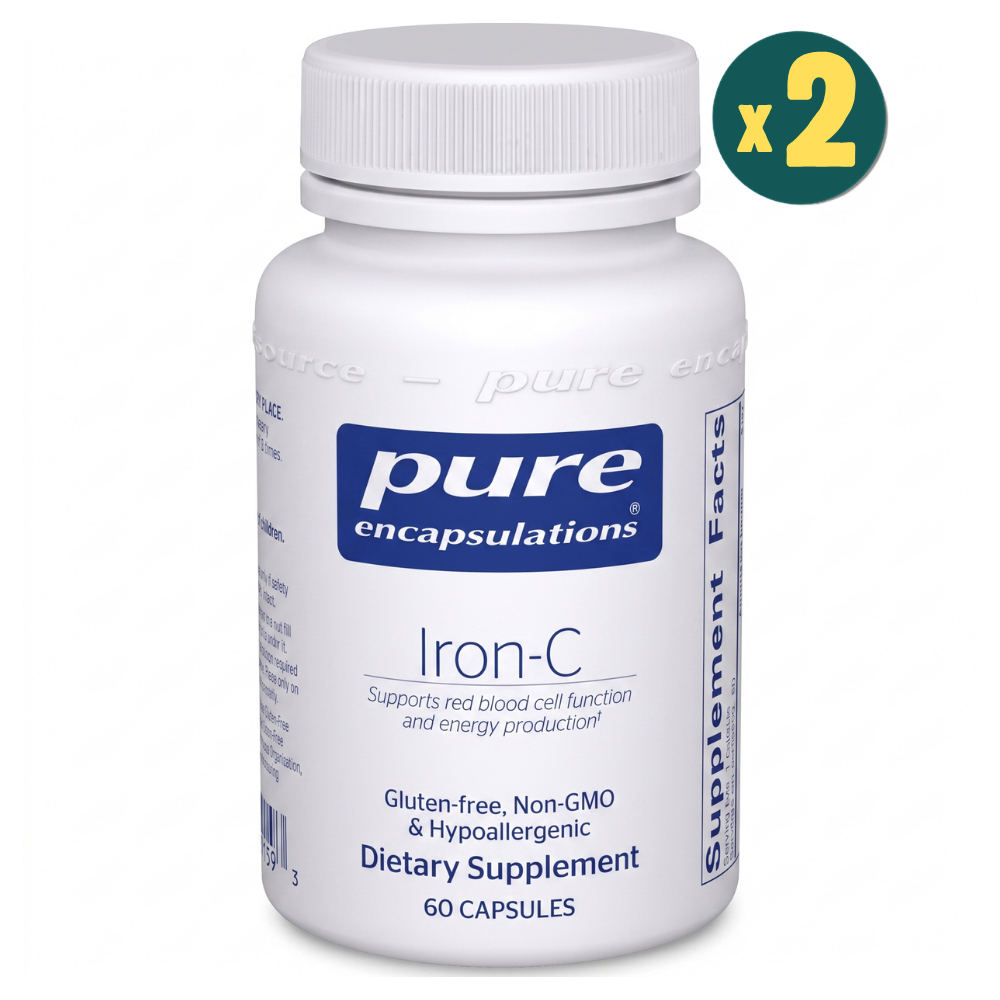 Pure Encapsulations Iron-C 30 Kapsül 2 Adet Fiyatları - Modern Eczane