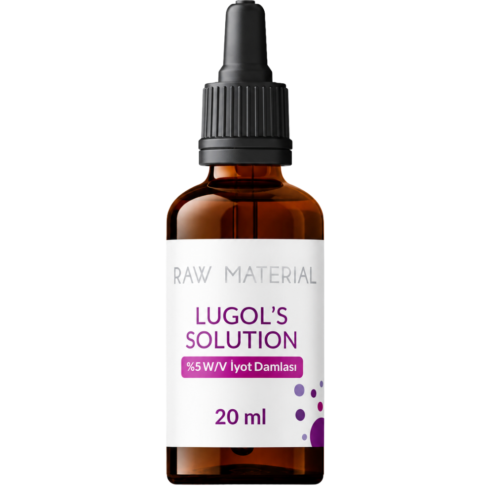 Raw Material Lugol's Solution %5 İyot Damlası 20 ml - Modern Eczane