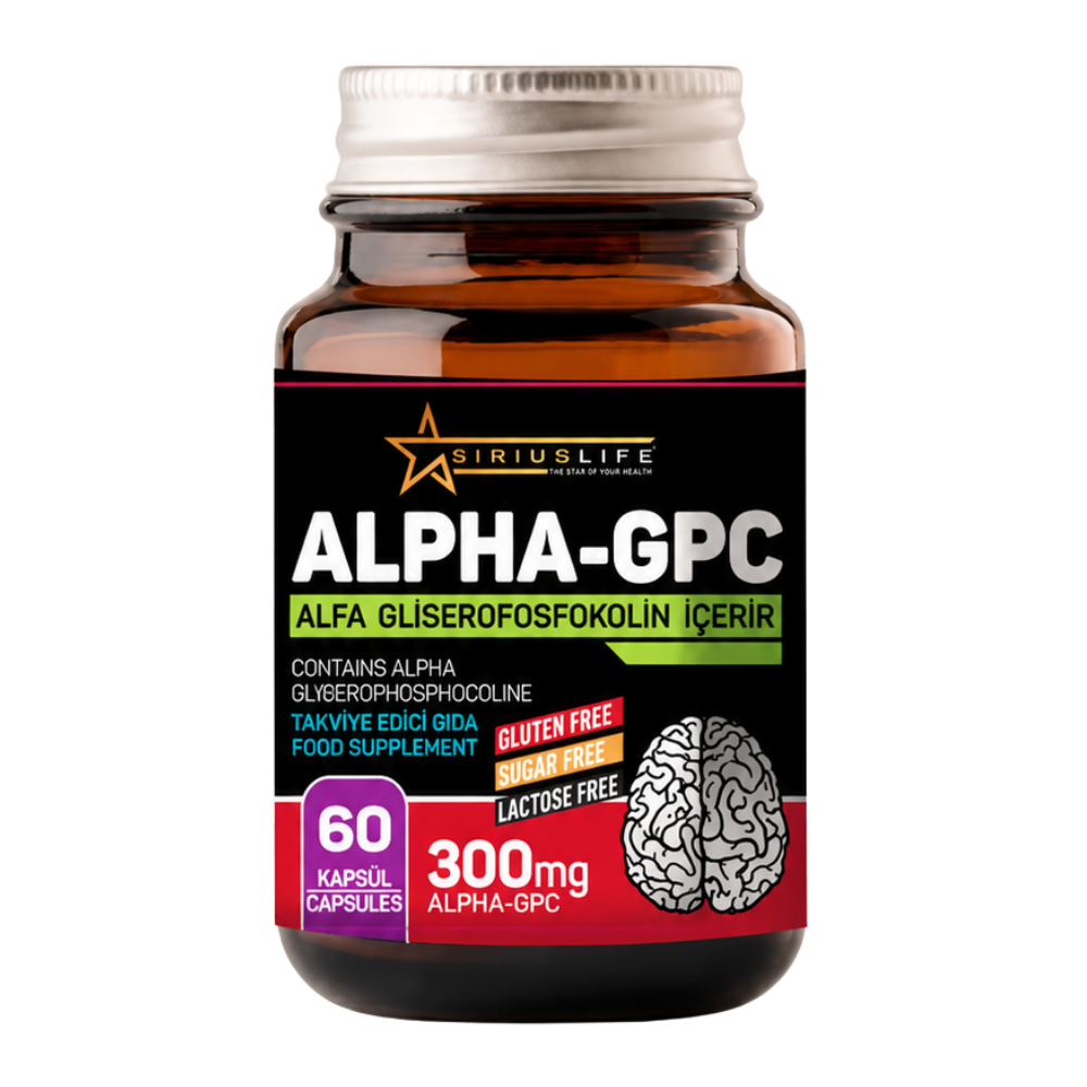 Sirius Life Alpha GPC Alfa 60 Kapsül Fiyatları - Modern Eczane