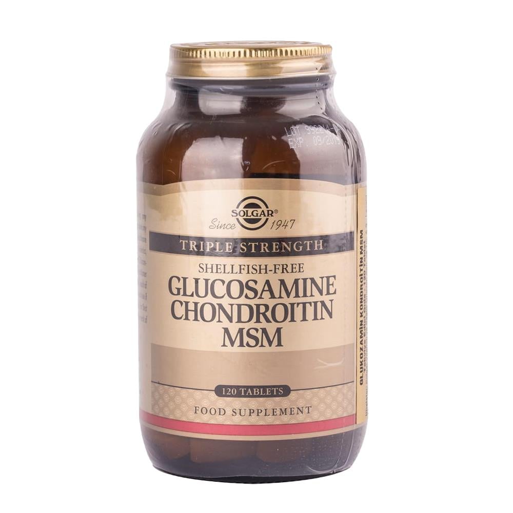 Solgar Glucosamine Chondroitin MSM 120 Tablet Fiyatları - Modern Eczane