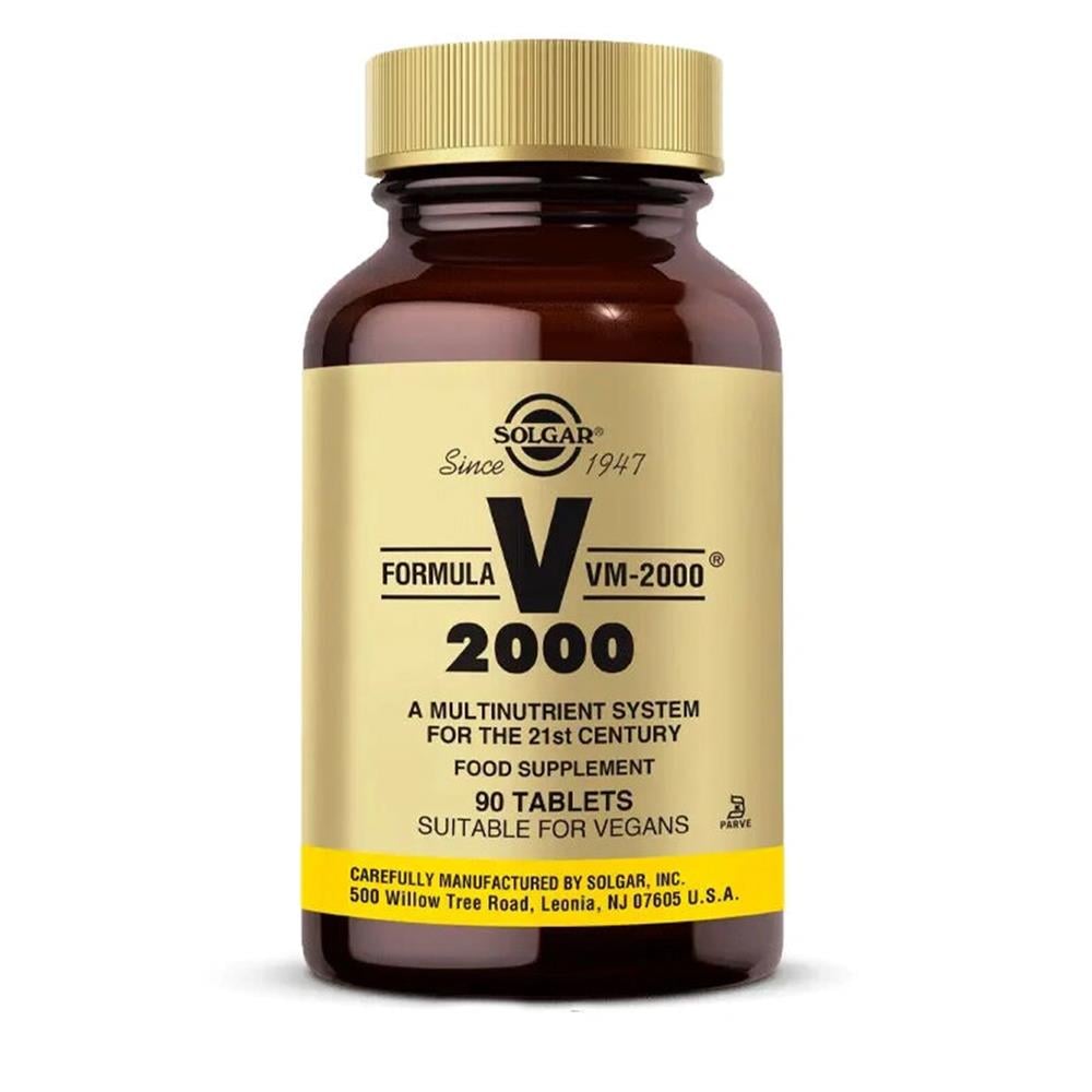 Solgar VM 2000 Multivitamin 90 Tablet Fiyatları - Modern Eczane