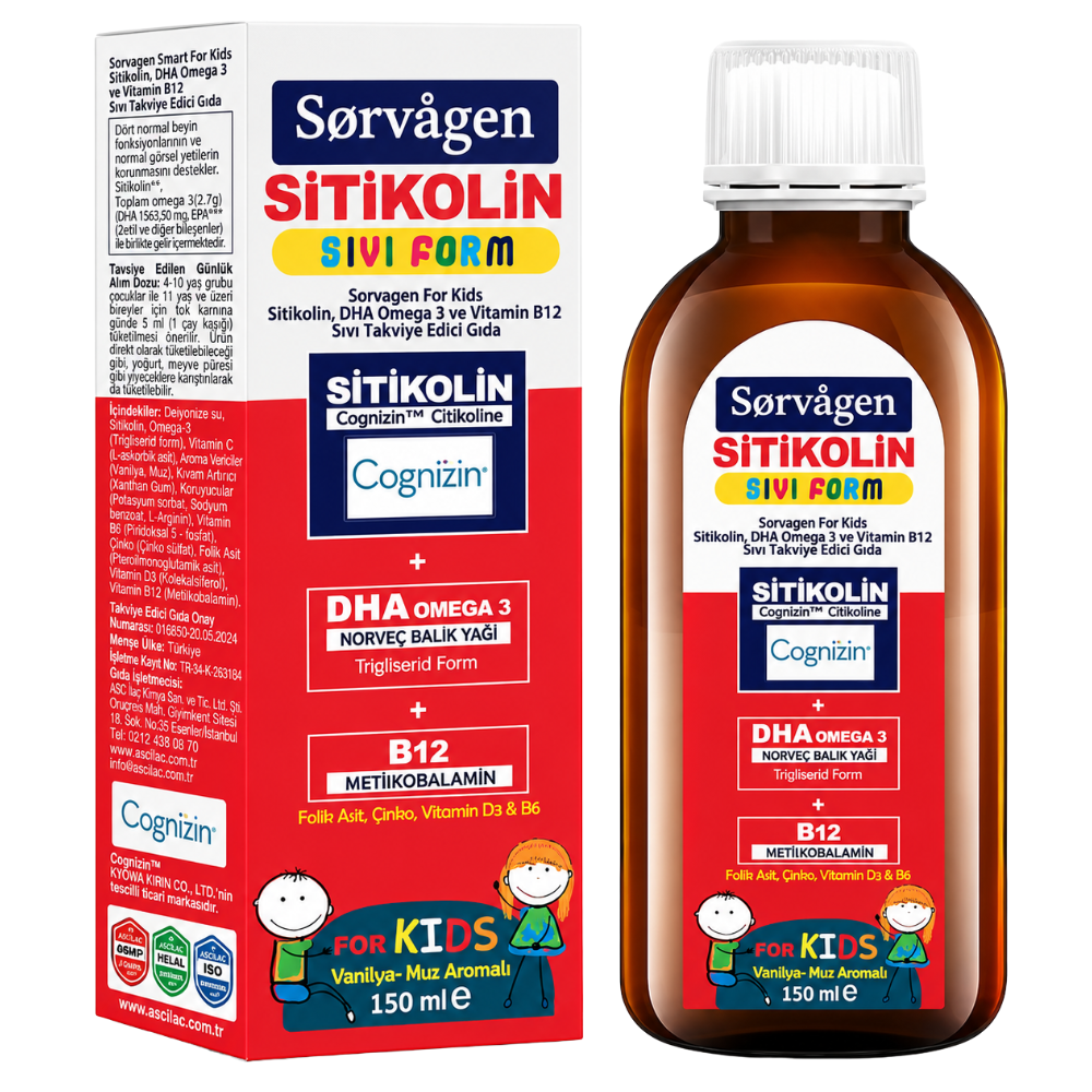 Sorvagen Smart Kids Sıvı Form Fiyatları - Modern Eczane