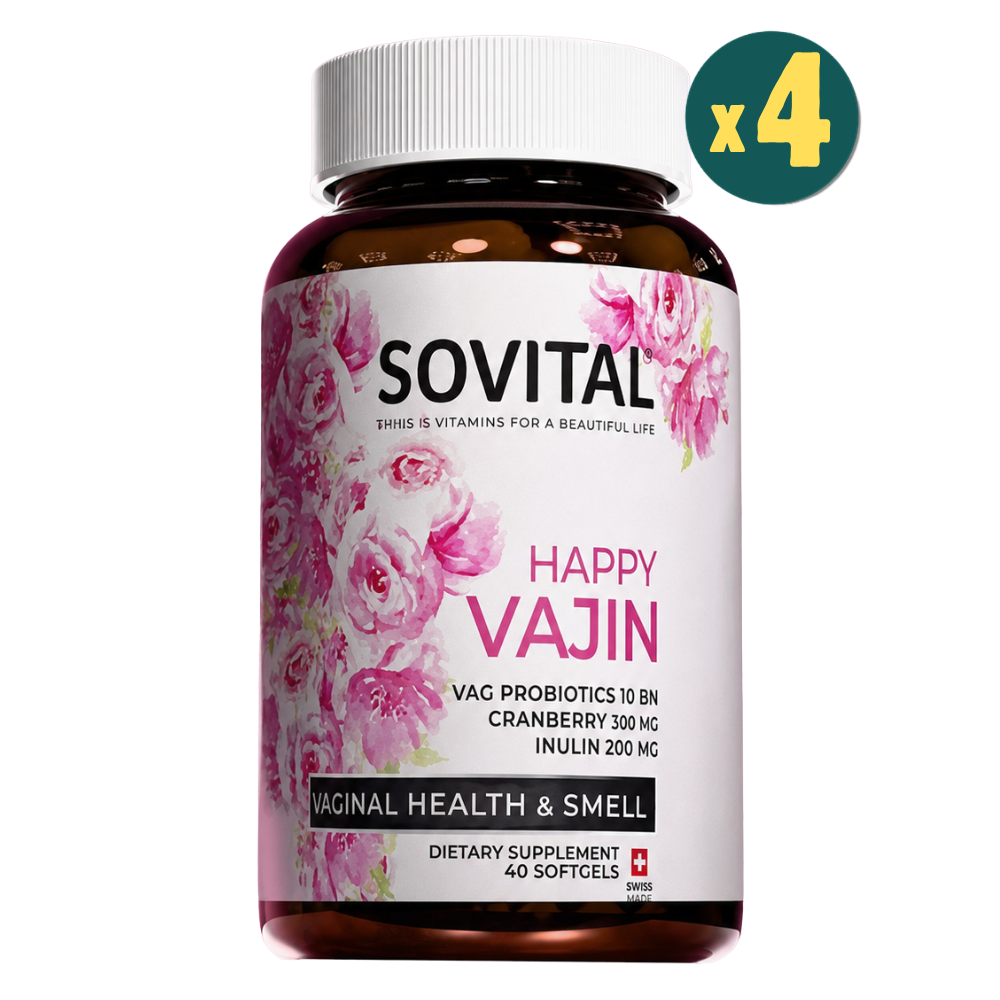 Sovital Happy Vajin 40 Softgels 4 Adet Fiyatları - Modern Eczane 