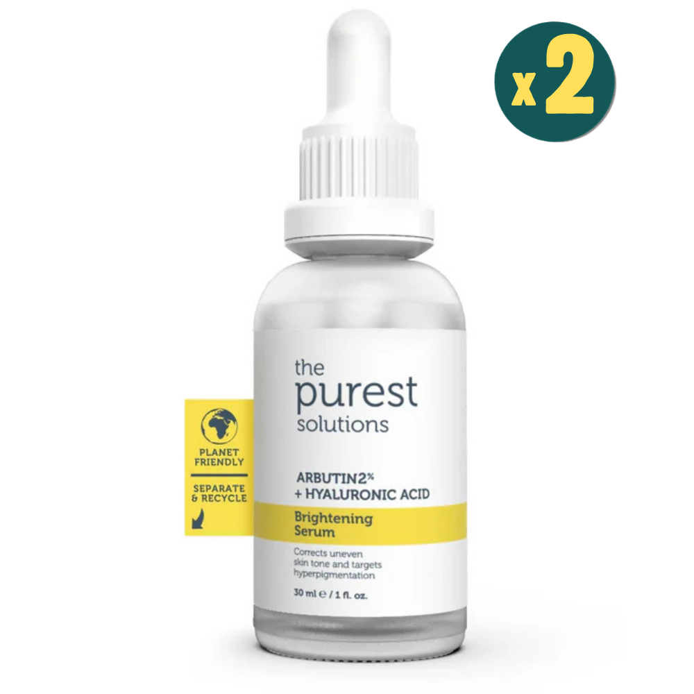 The Purest Solutions Arbutin Leke Giderici ve Cilt Tonu Eşitleyici Cilt Bakım Serumu 30 ml (Arbutin 2% + Hyaluronic Acid) 2 Adet Fiyatları - Modern Eczane