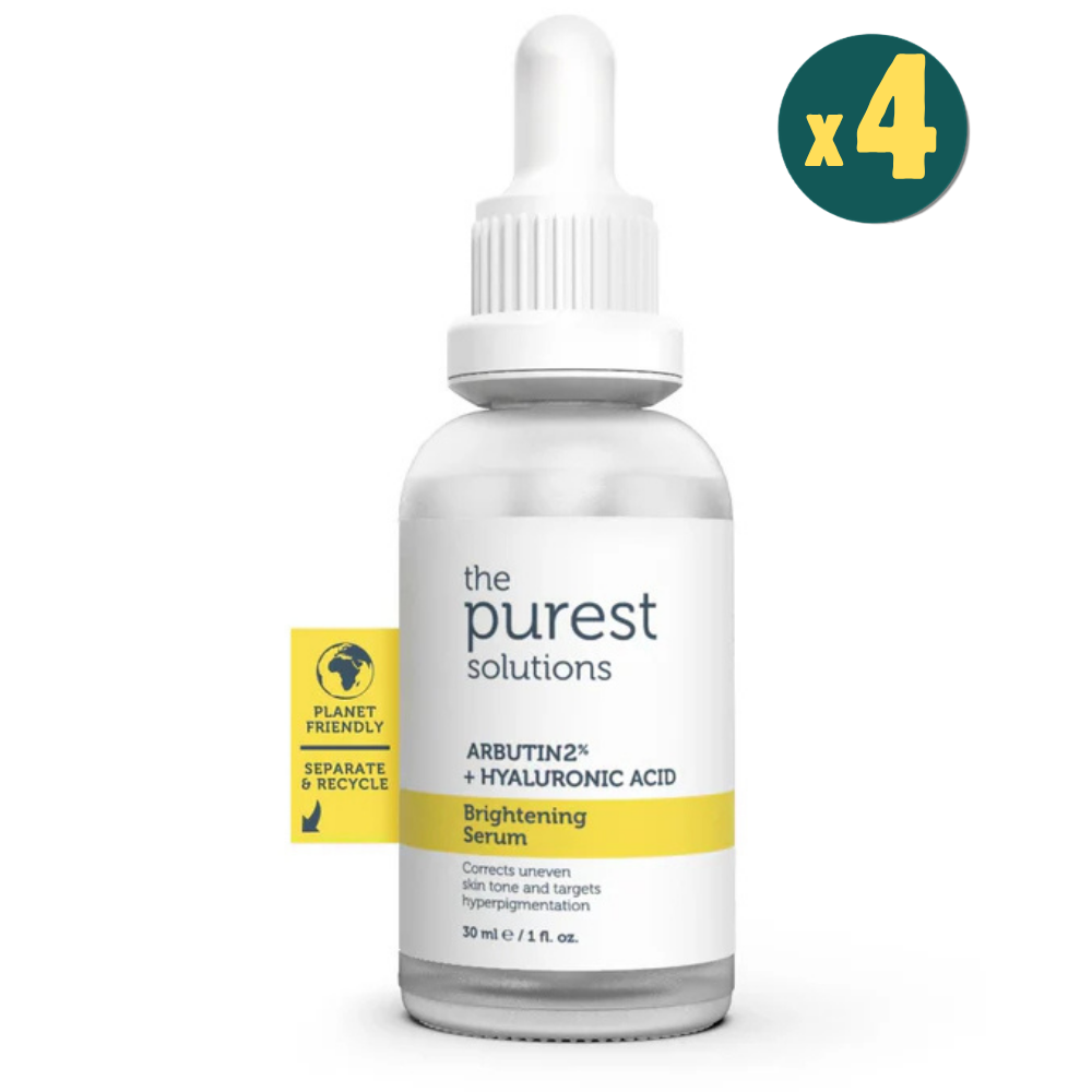 The Purest Solutions Arbutin Leke Giderici ve Cilt Tonu Eşitleyici Cilt Bakım Serumu 30 ml (Arbutin 2% + Hyaluronic Acid) 4 Adet Fiyatları - Modern Eczane