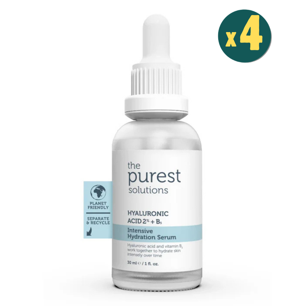 The Purest Solutions Tüm Cilt Tipleri İçin Yoğun Nemlendirici Bakım Serumu 30 ml (Hyaluronic Acid %2 + B5) 4 Adet Fiyatları - Modern Eczane