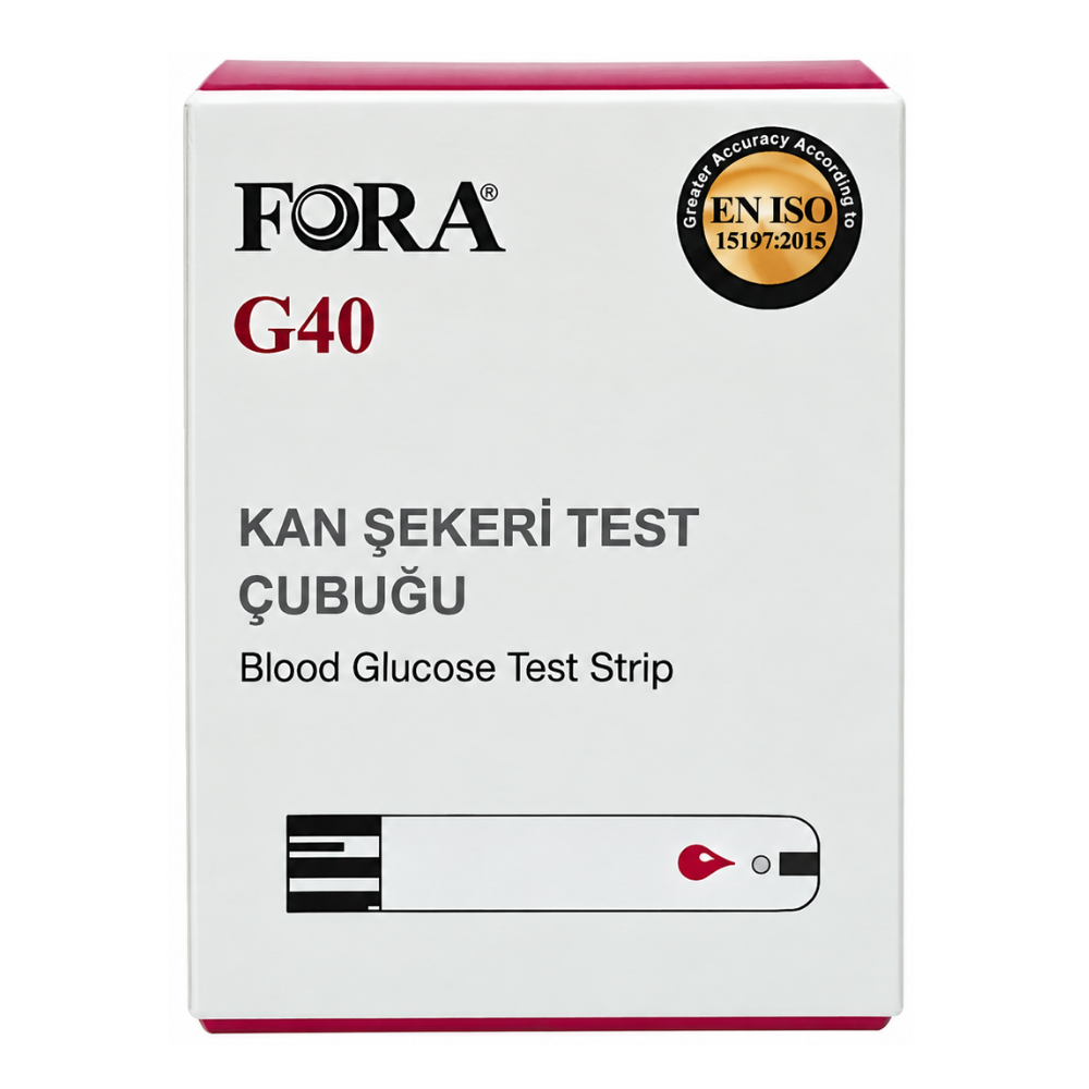 Toptan Fora G40 Kan Şekeri Test Stripi 50'li Fiyatları - Modern Eczane