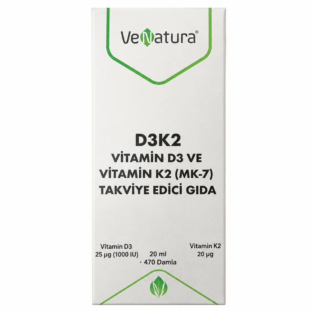 Toptan Venatura D3 K2 Damla 20 ml – Modern Eczane