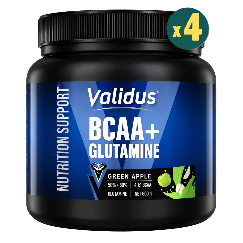 Validus BCAA + Green Apple 600 g 4 Adet Fiyatları - Modern Eczane