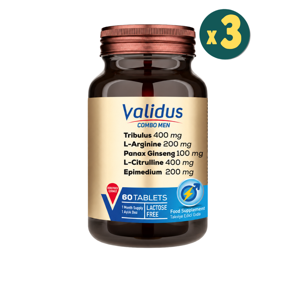 Validus Combo-Men 60 Tablet 3 Adet Fiyatları - Modern Eczane