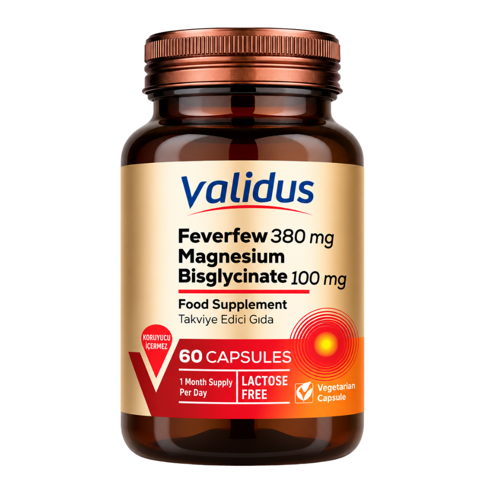 Validus Feverfew 380 mg 60 Kapsül Fiyatları -  Modern Eczane