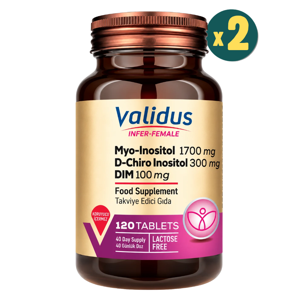 Validus Infer-Female 120 Tablet 2 Adet Fiyatları - Modern Eczane