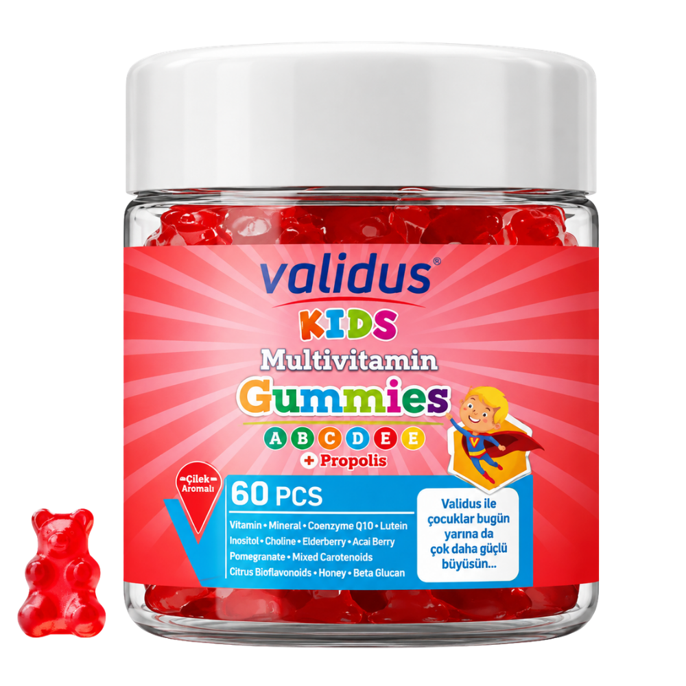 Validus Kids Multivitamin 60 Gummies Fiyatları - Modern Eczane