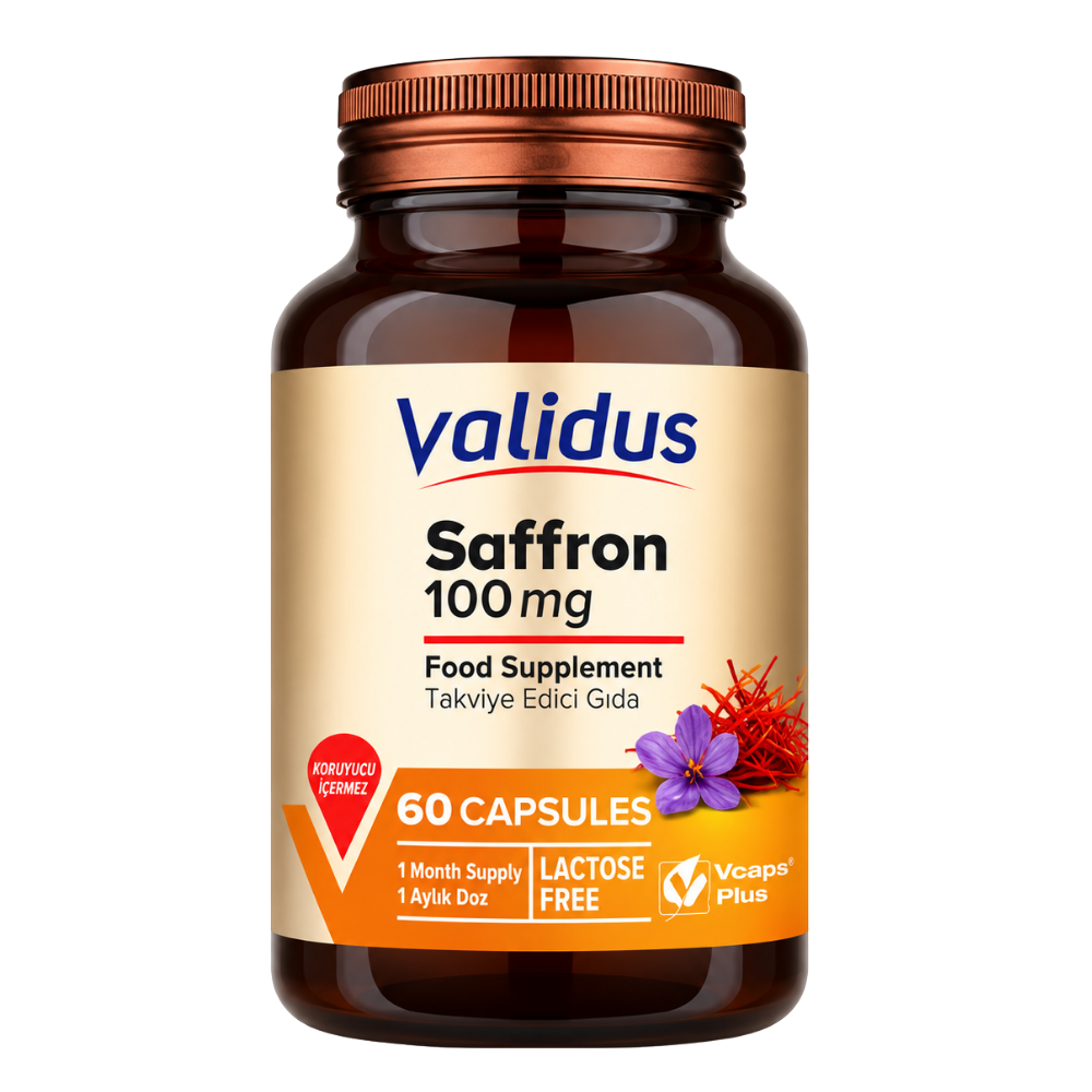 Validus Saffron 100 mg 60 Kapsül Fiyatları - Modern Eczane