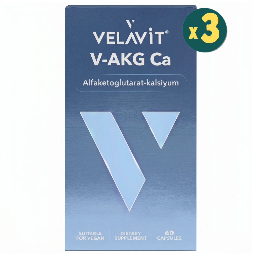 Velavit V-Akg Ca 60 Kapsül 3 Adet Fiyatları - Modern Eczane