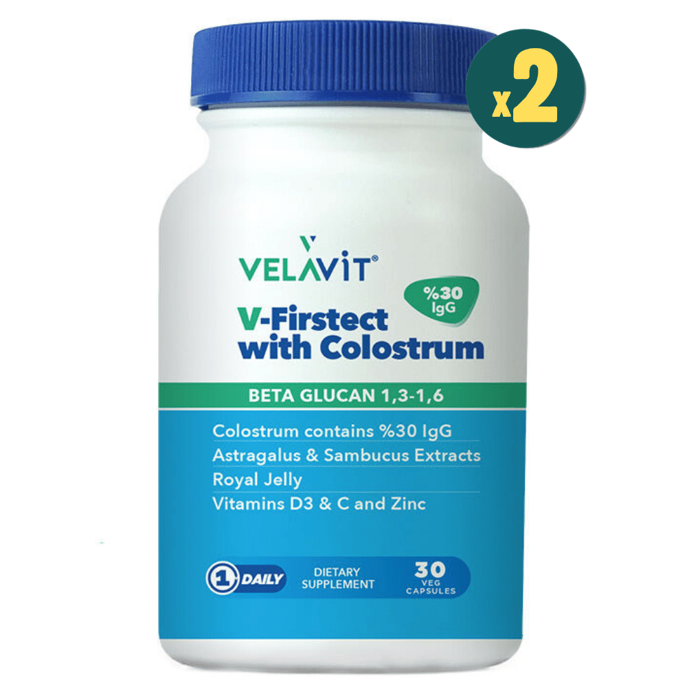 Velavit V-Firstect With Colostrum 30 Tablet 2 Adet Fiyatları - Modern Eczane