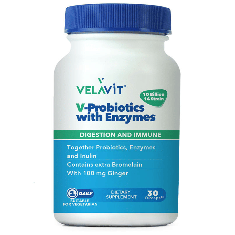 Velavit V-Probiotics With Enzymes 30 Tablet Fiyatları - Modern Eczane