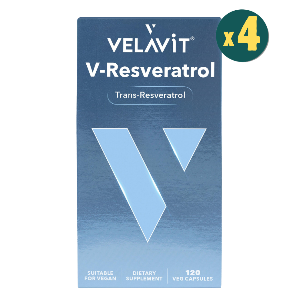 Velavit V-Resveratrol 120 Kapsül 4 Adet Fiyatları - Modern Eczane